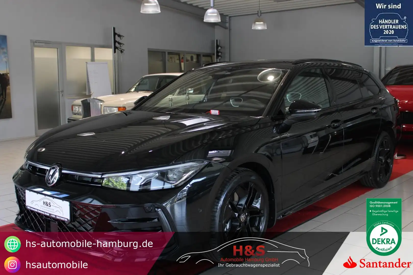 Volkswagen Passat Variant 2.0 TDI 4Motion R-Line UPE 66890 Euro Nero - 1