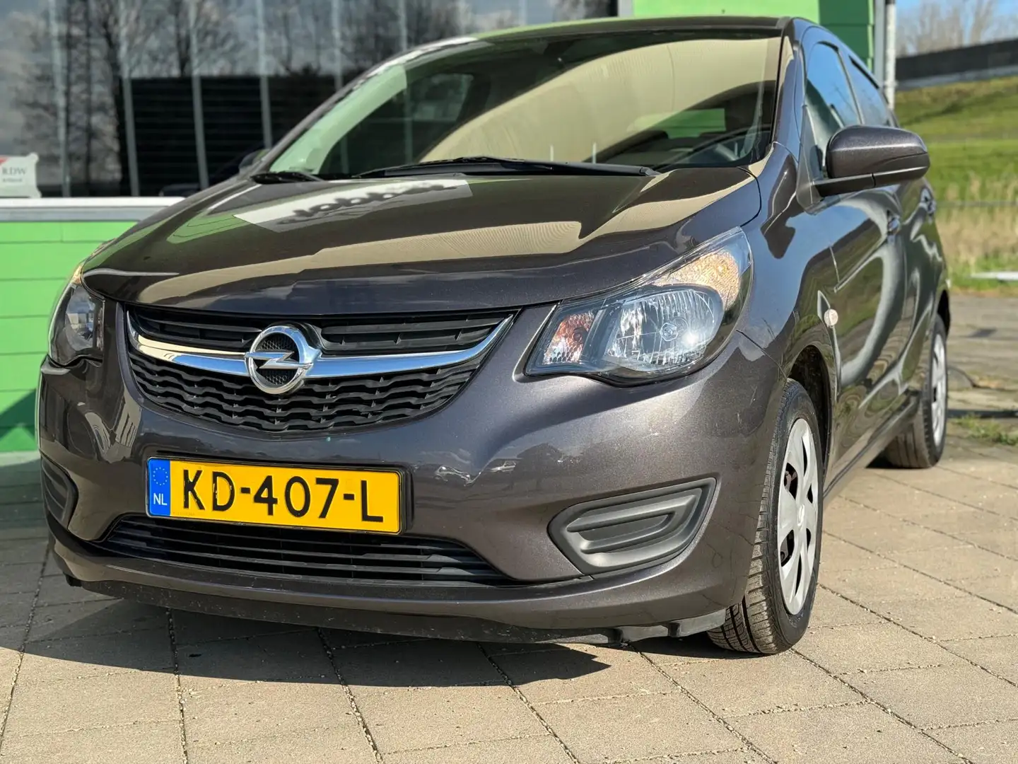 Opel Karl 1.0 ecoFLEX Edition / Automaat / Airco / Nieuwe AP Grijs - 2