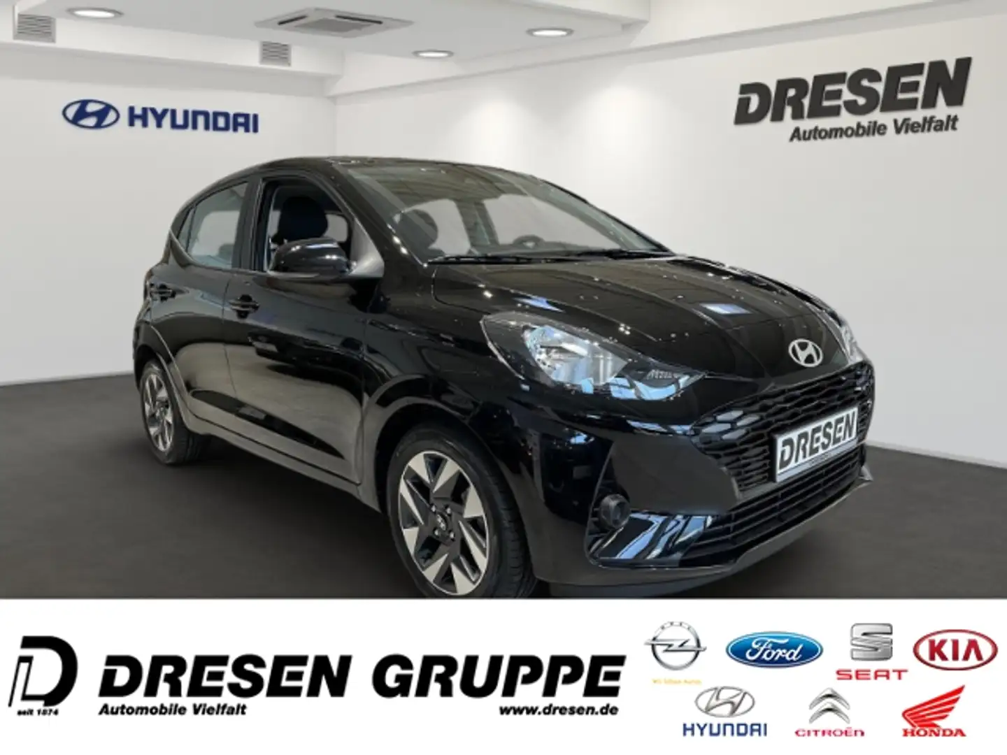Hyundai i10 1.2 Trend/Navi/Rückfahrkamera/Sitzheizung/Lichtsen Zwart - 2