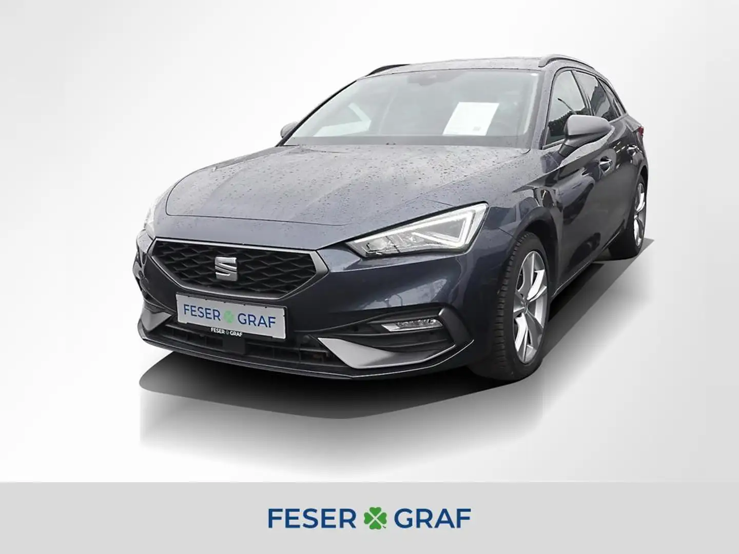 SEAT Leon Sportstourer FR 2.0 TDI Navi/SHZ/R-Kamera Gris - 1