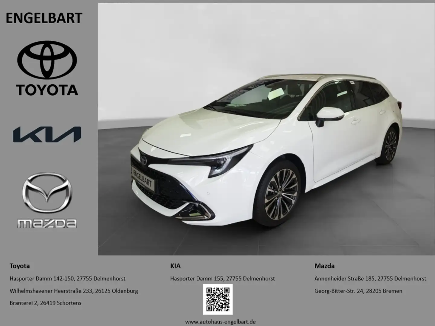 Toyota Corolla TS 2.0 Hybrid Team D Technik Paket White - 1