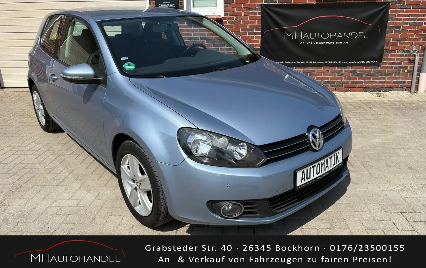 Volkswagen Golf 6 1.4*Comfortline*Automatik*Scheckheft*Finanzier* Blau - 1