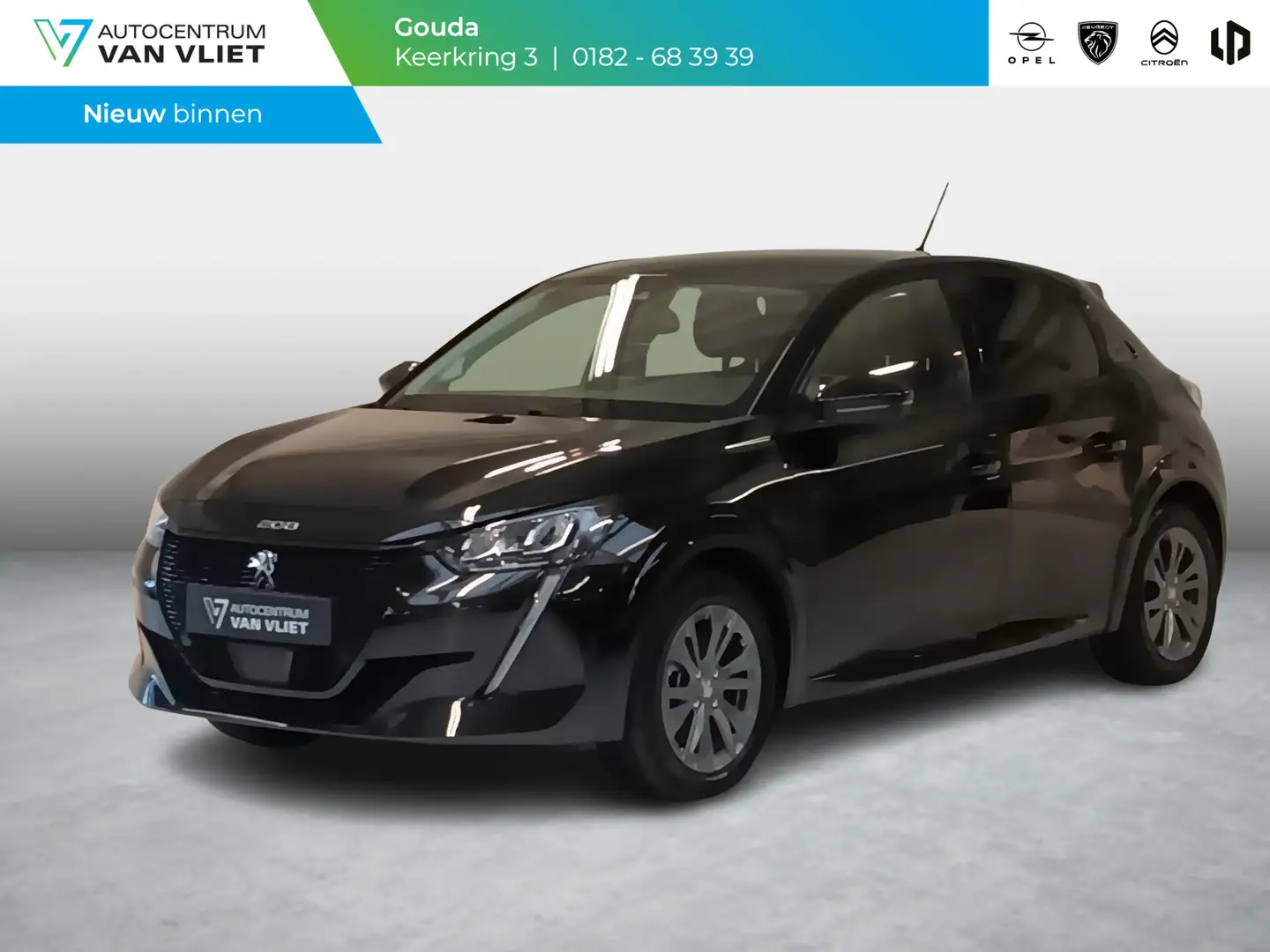 Peugeot e-208 EV Allure Pack 50 kWh Apple Carplay/Android Auto | Negro - 1