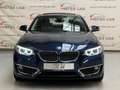 BMW 220 i Coupe Luxury Line NAVI/GSHD/KEY/KAM/1.HAND Blau - thumbnail 7
