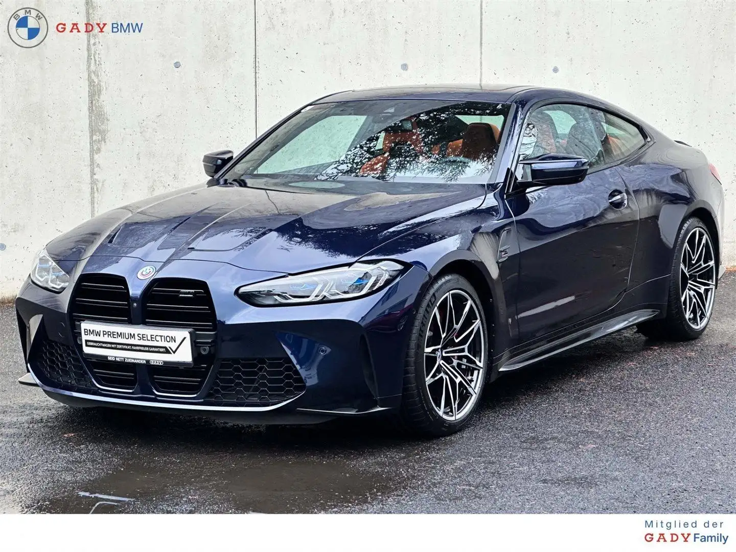 BMW M4 Competition M xDrive Blau - 1