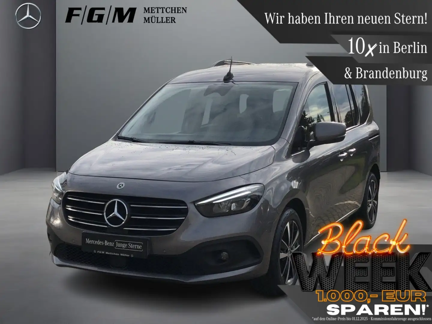 Mercedes-Benz T-Class T 180 d Progressive KeyGo|TWA|Sitzhz|Kam|LED Grigio - 1