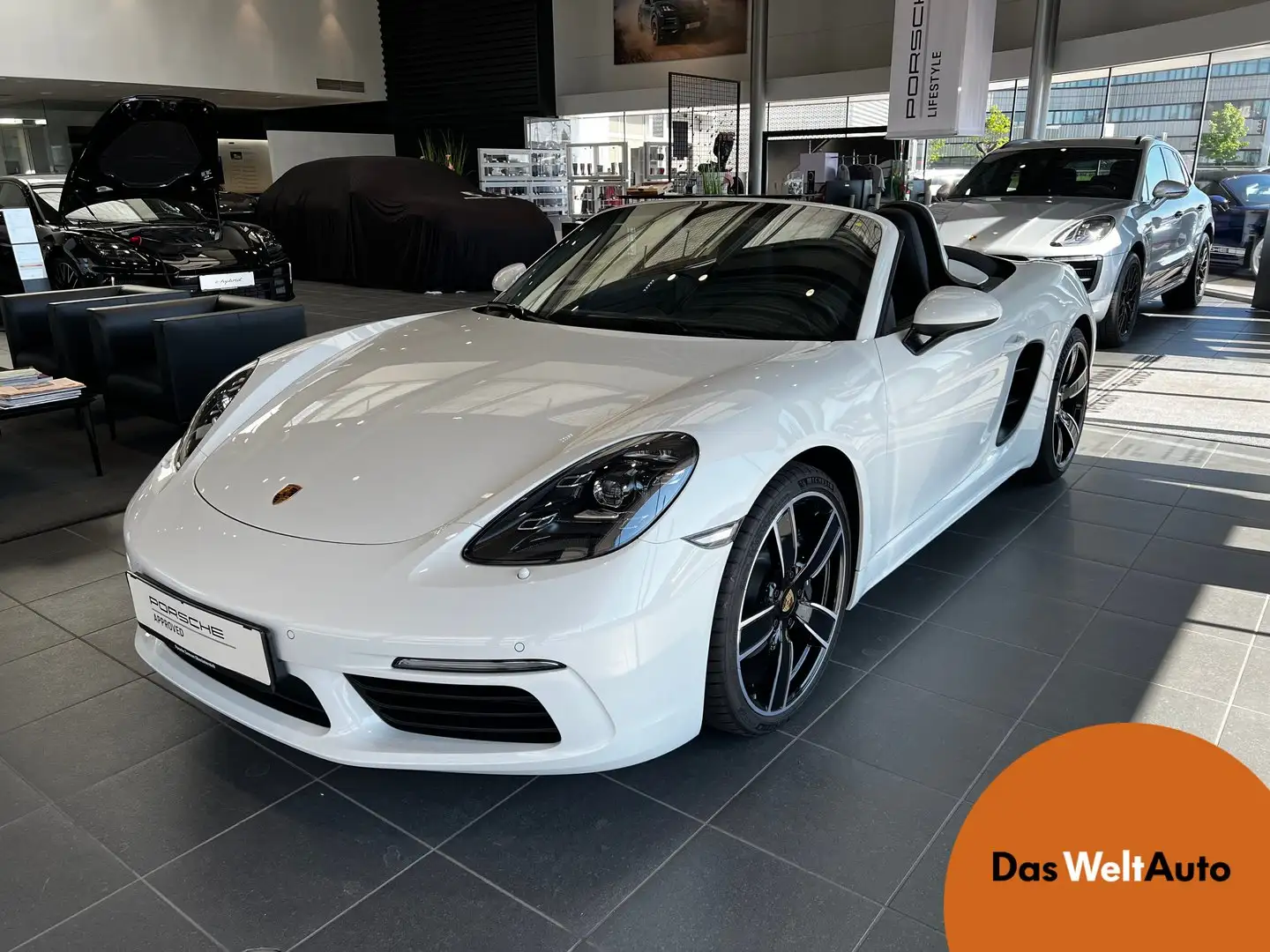 Porsche 718 Boxster Weiß - 1