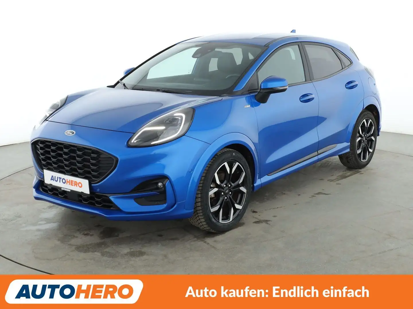 Ford Puma 1.0 EcoBoost ST-Line X *NAVI*LED*ACC*PDC*CAM* Blau - 1