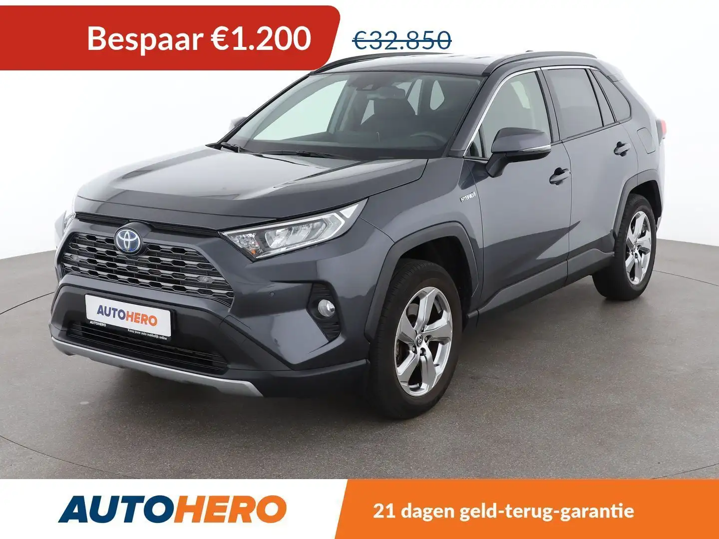 Toyota RAV 4 2.5 Hybrid 4x2 Active Drive Grijs - 1
