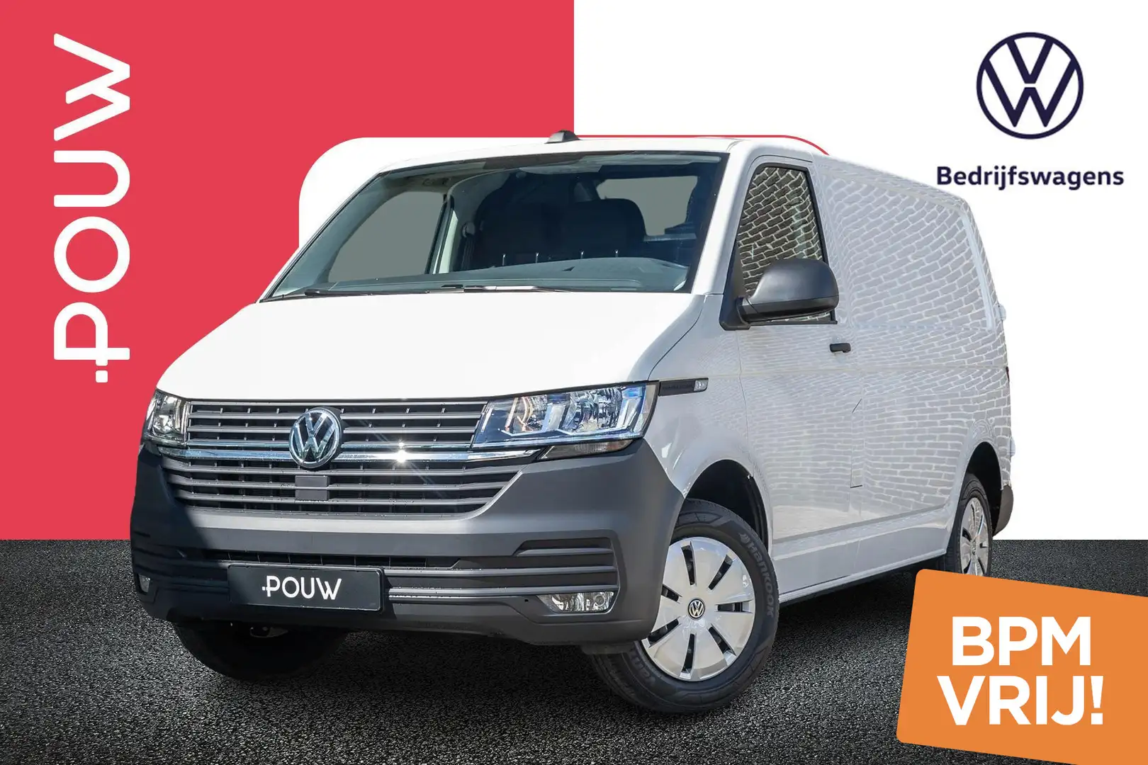 Volkswagen T6.1 Transporter 2.0 TDI 110pk L1H1 28 Comfortline | App Connect Na Wit - 1