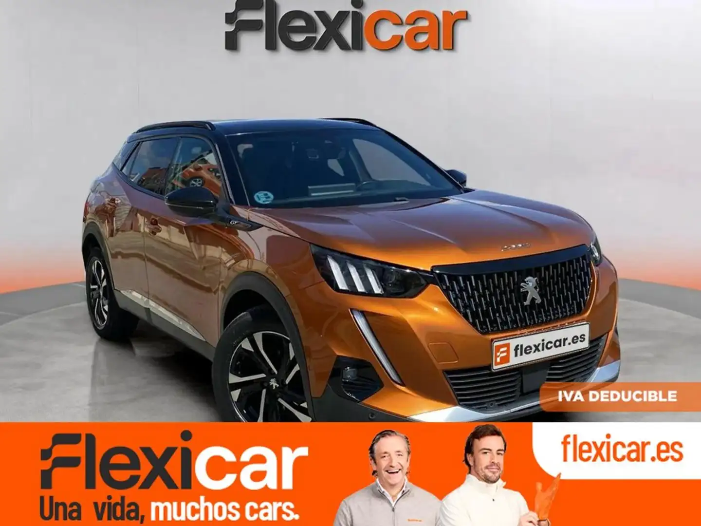 Peugeot 2008 1.2 PureTech S&S GT EAT8 130 Jaune - 1