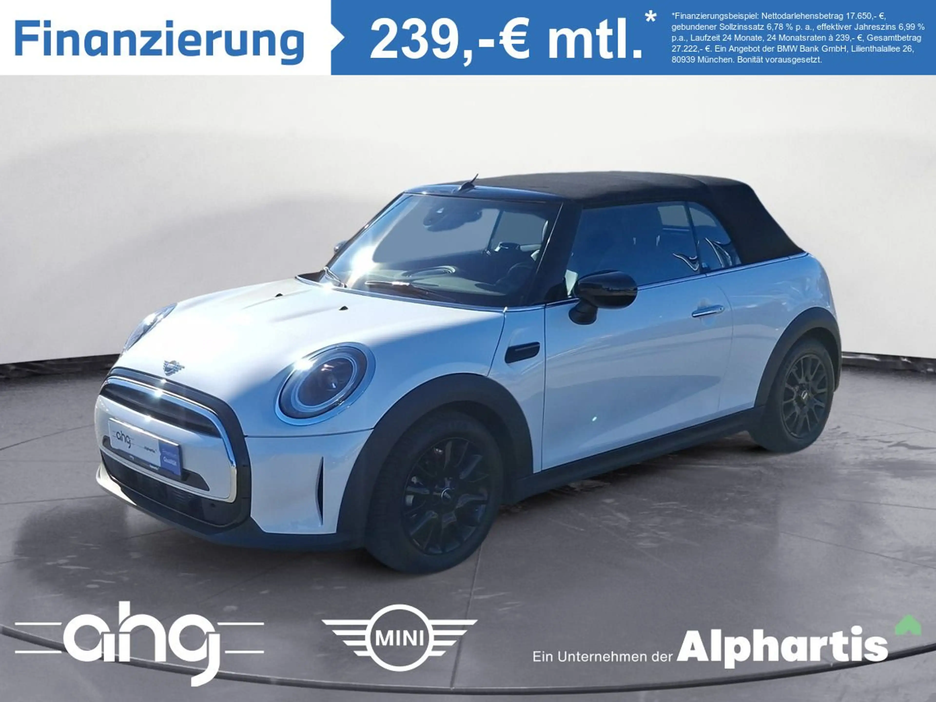 MINI Cooper Cabrio Classic Trim Steptronic DSG Blueto