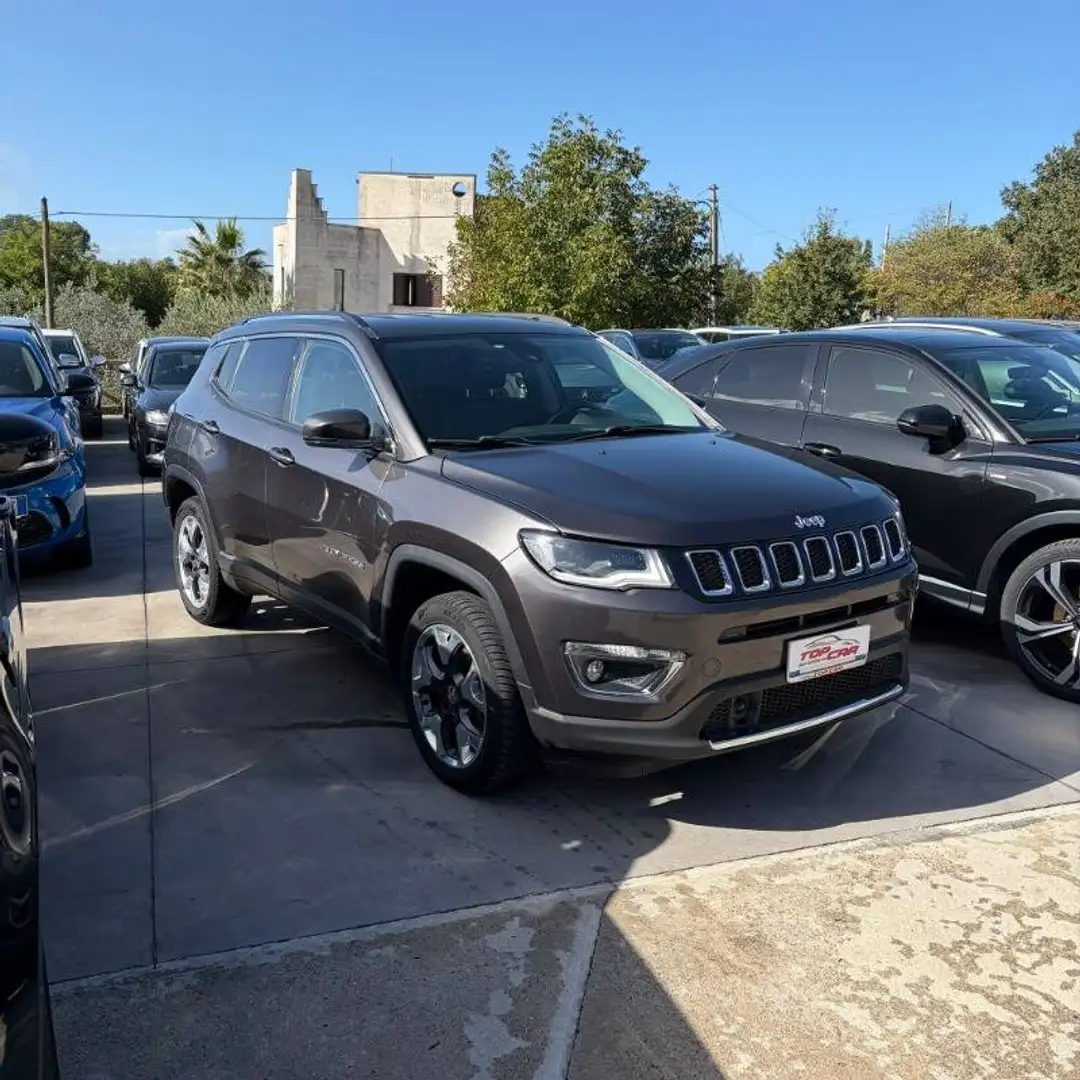 Jeep Compass 2.0 mjt Limited 4wd 140cv auto Grau - 1