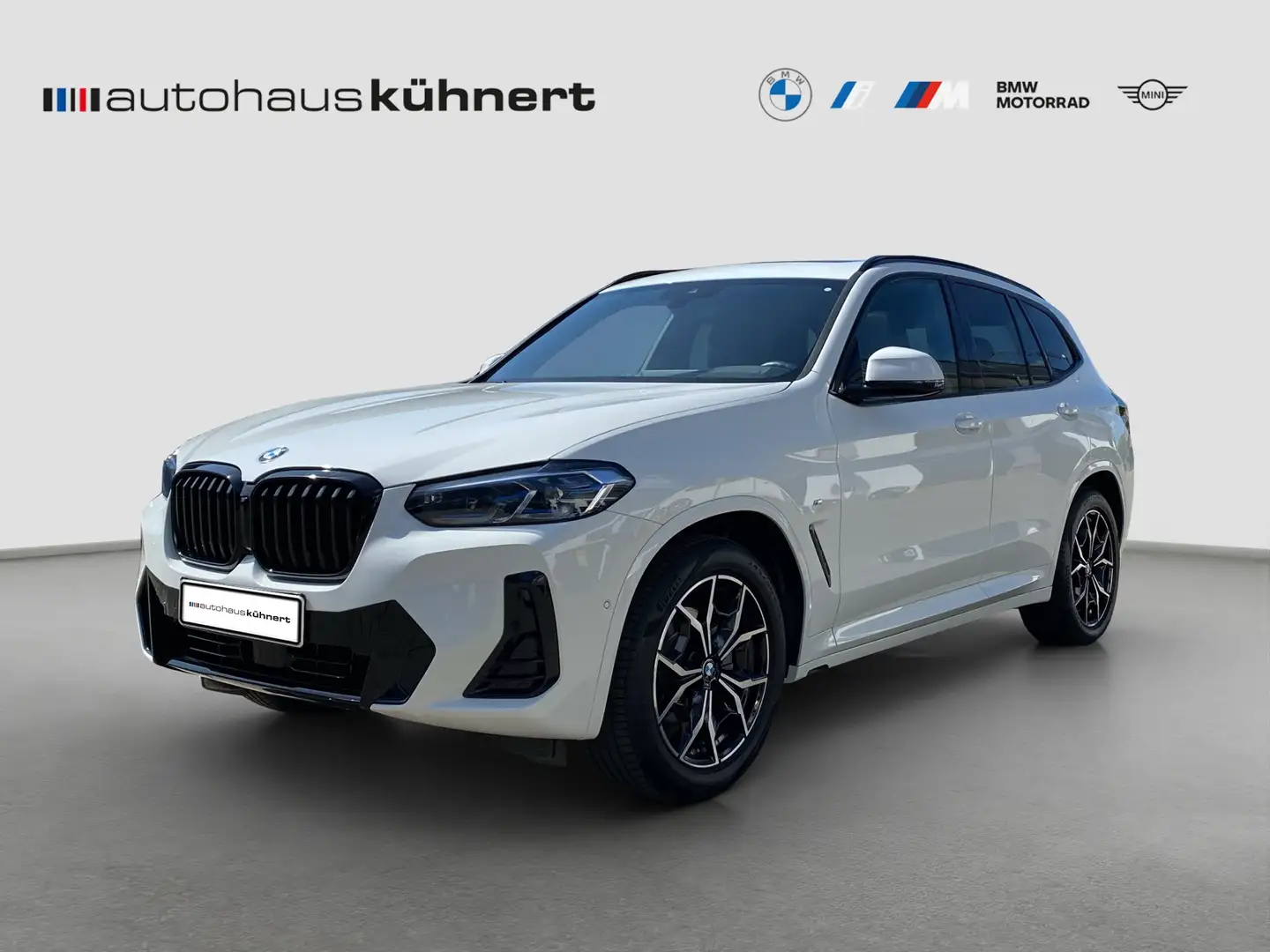 BMW X3 xDrive20d ///M-Sport ACC PanoSD AHK HUD Weiß - 1
