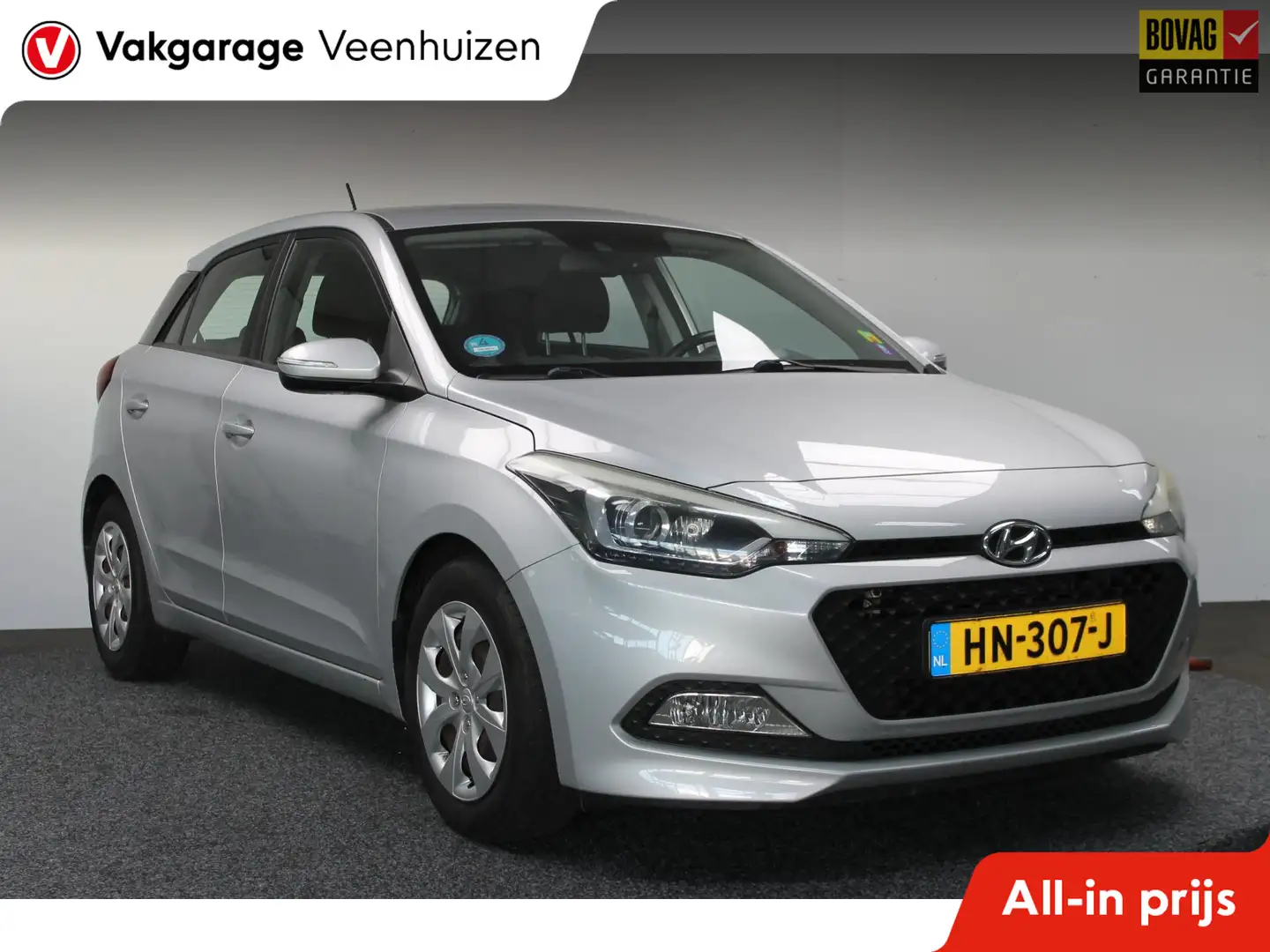 Hyundai i20 1.2 HP i-Motion Comfort|rijklaar prijs Grau - 1