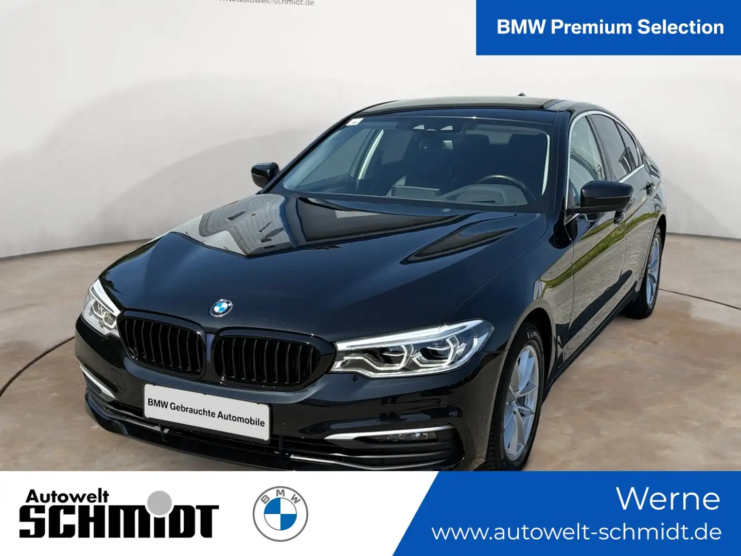 BMW 520 d Innovationsp. + 2Jahre-BPS.-GARANTIE Noir - 1