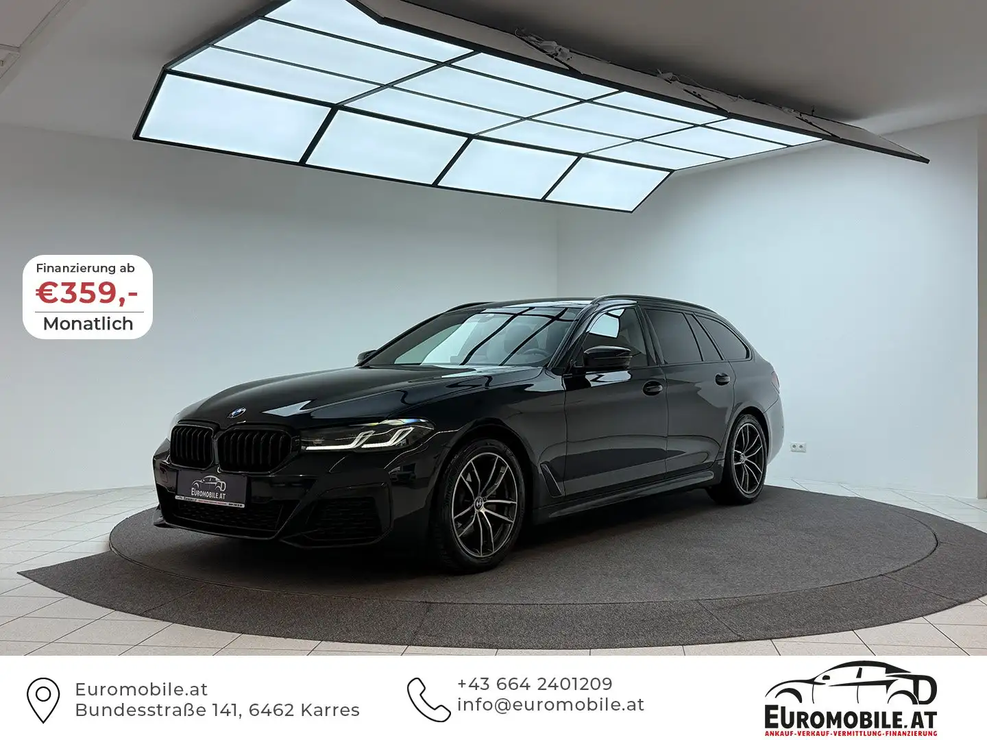 BMW 520 d xDrive M Sport *SHADOW-LINE*BUSINESS-P*RFK*LED* Schwarz - 1