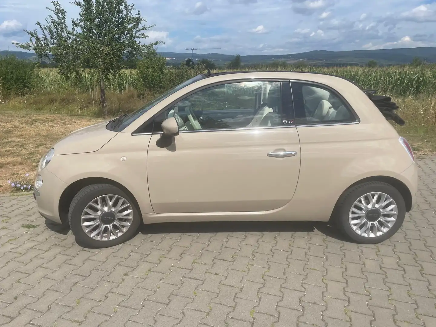 Fiat 500C 500 C Beige - 2