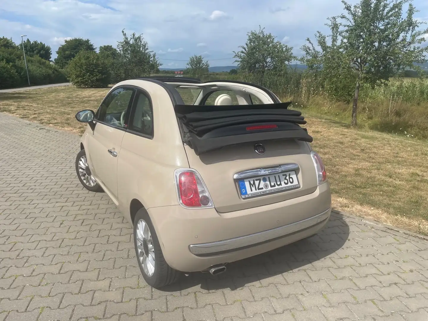 Fiat 500C 500 C Beige - 1