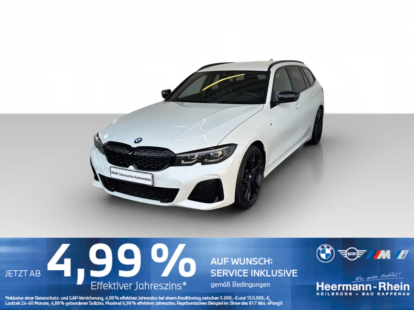 BMW 340 MiA xDrive Tour. M Paket LiveCock.LED.ParkAss Weiß - 2
