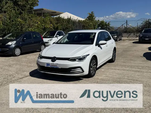 2021 Volkswagen Golf in White for sale
