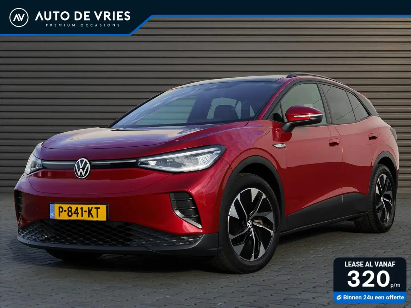 Volkswagen ID.4 Pro 77 kWh | SOH 96% | Matrix LED | Panoramadak | Rosso - 1