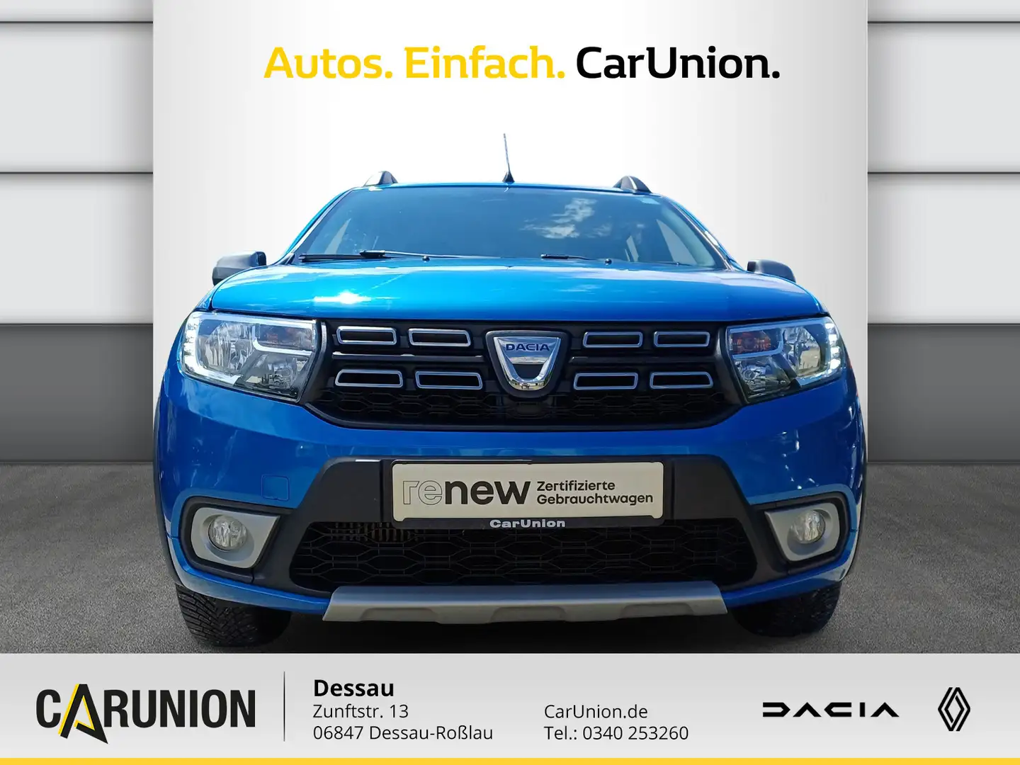 Dacia Logan MCV Stepway TCe 90 Blau - 2