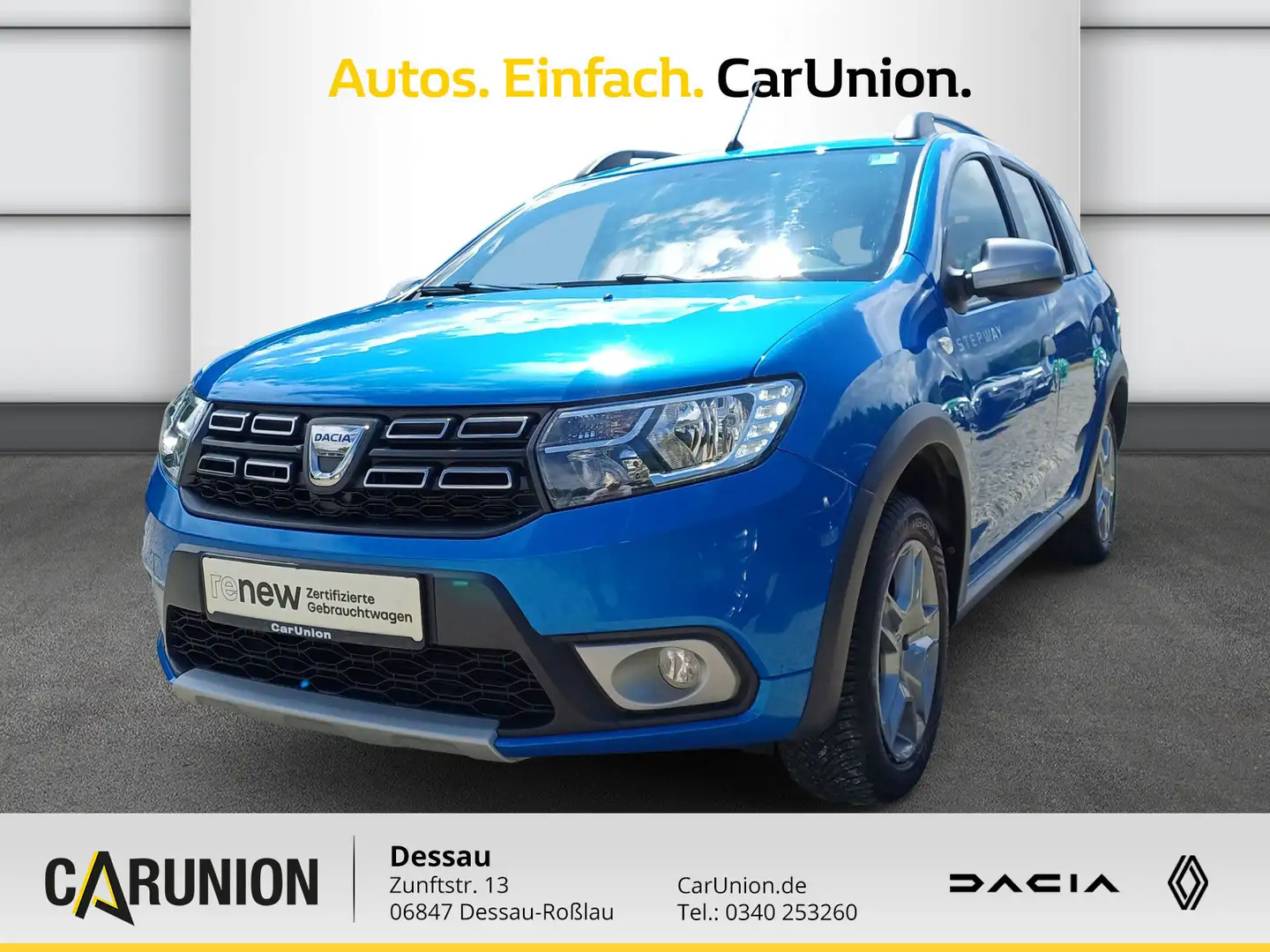Dacia Logan MCV Stepway TCe 90 Blau - 1