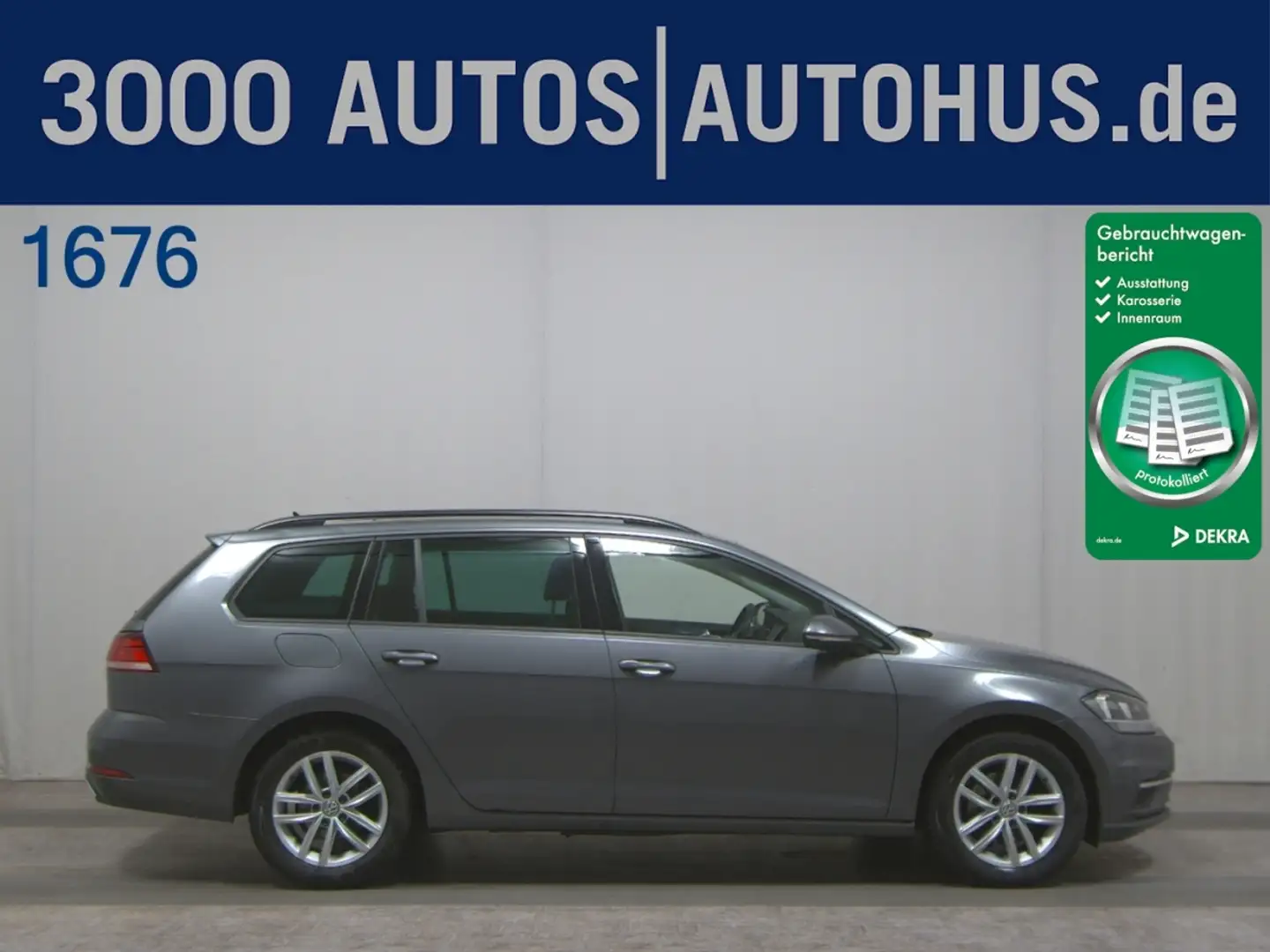Volkswagen Golf Variant Golf VII Variant 2.0 TDI BMT Comfortline ACC LM Gris - 1