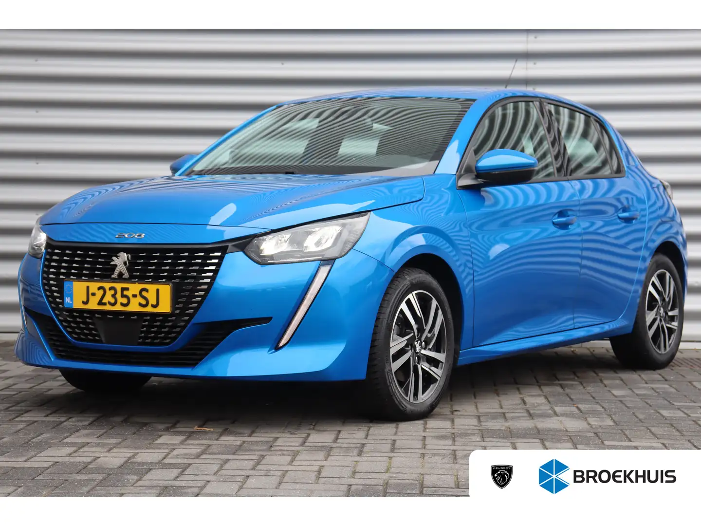 Peugeot 208 1.2 PURETECH 100PK ALLURE PACK / NAVI / LEDER / CL Blauw - 1