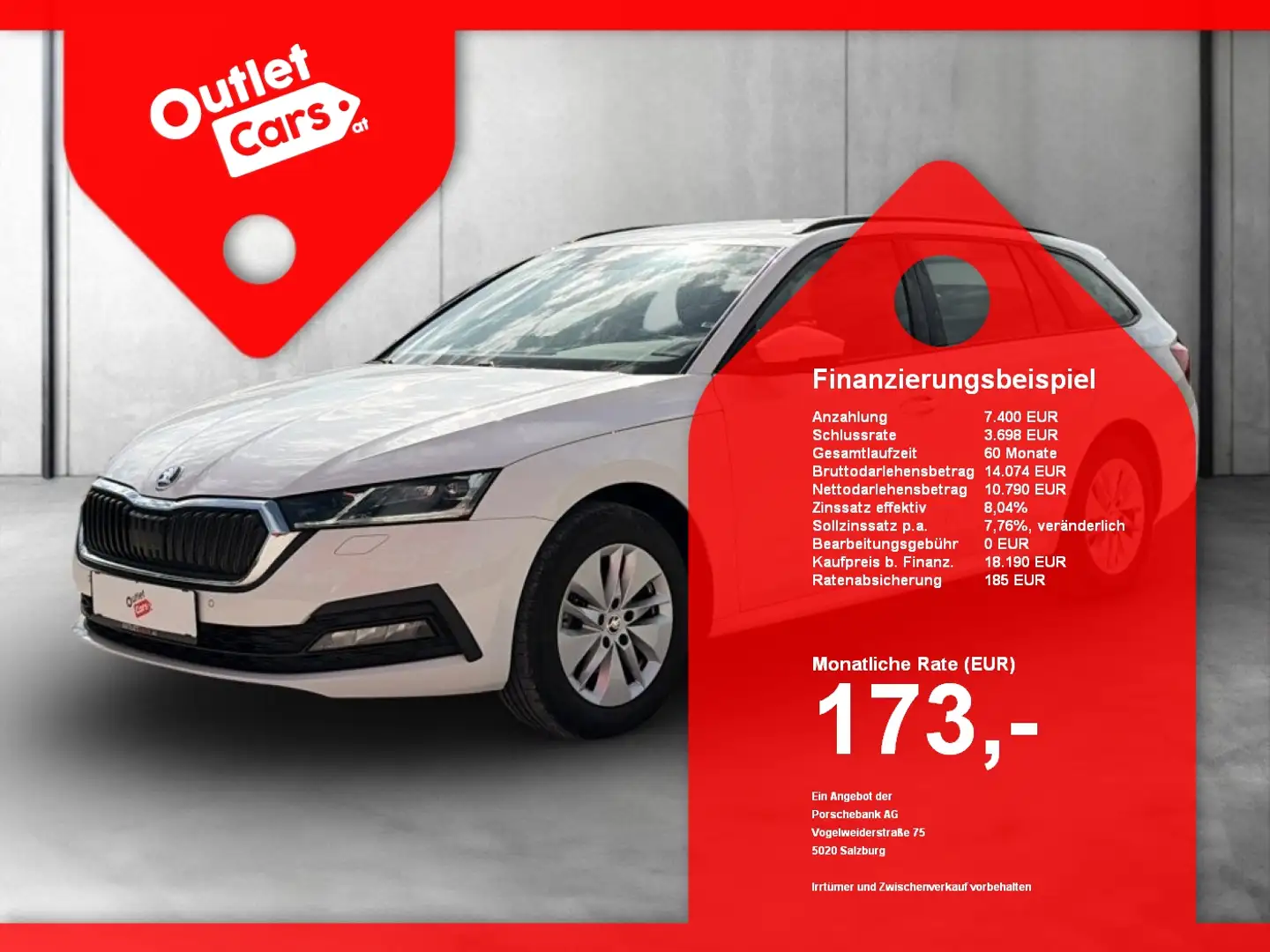 Skoda Octavia Combi 2.0 TDI Business MATRIX+LED+NAVI Weiß - 1