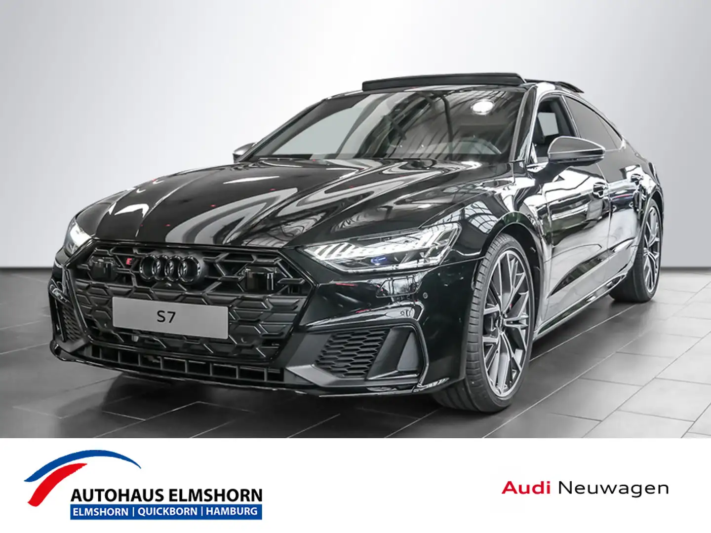 Audi S7 Sportback 3.0 TDI quattro PANO LASER 360° Černá - 1