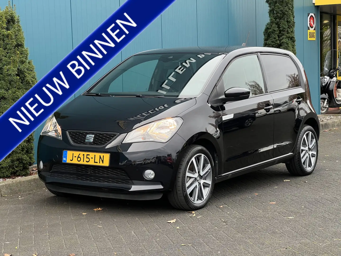 SEAT Mii Electric electric Plus CRUISE|STOELVERW|PDC|LMV|EC Zwart - 1