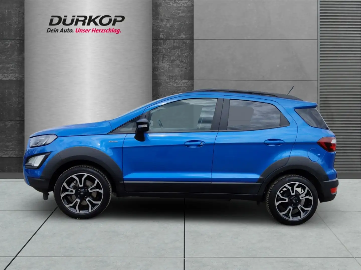 Ford EcoSport 1.0 EcoBoost Active LED Winterpaket Klimaaut. Blau - 2