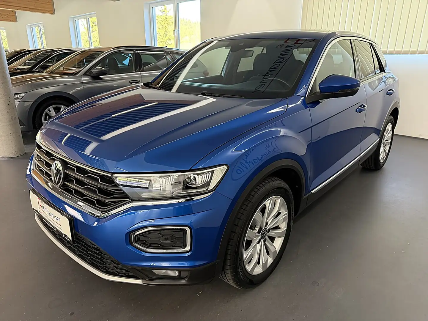 Volkswagen T-Roc 2,0TDI DSG Sport *LED*NAVI*ACC*Sitzheizung*Getö... Blau - 2
