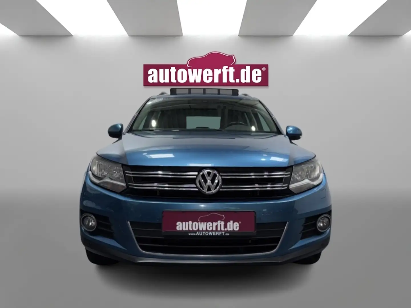 Volkswagen Tiguan 1.4 TSI DSG BMT Sport & Style PANO AHK NAVI PDC SH Blauw - 2
