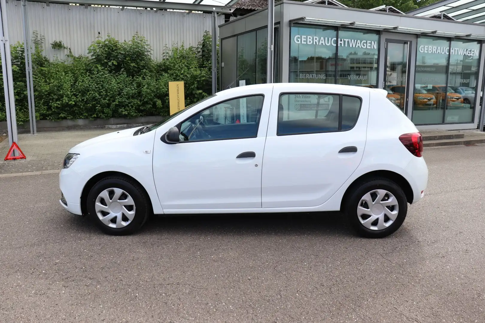 Dacia Sandero II Essential, Klimaanlage, Audiosystem Weiß - 2