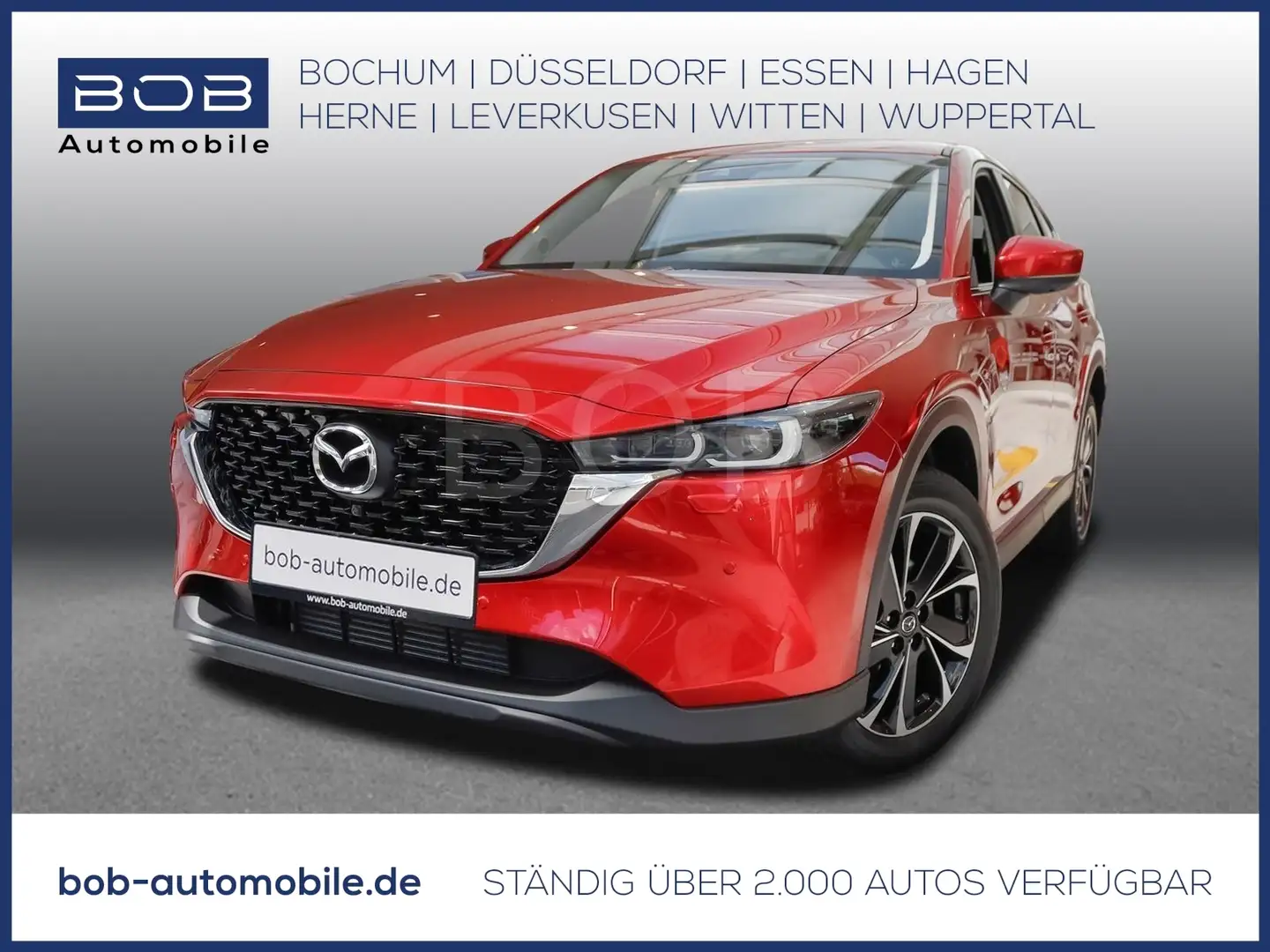 Mazda CX-5 D 184 Aut. AWD ADVANTAGE NAVI SHZ Kamera Rot - 1