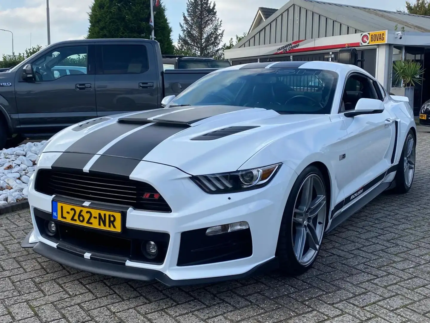 Ford Mustang 5.0 V8 GT Roush Stage 2 Wit 2015 Handgeschakeld Weiß - 1