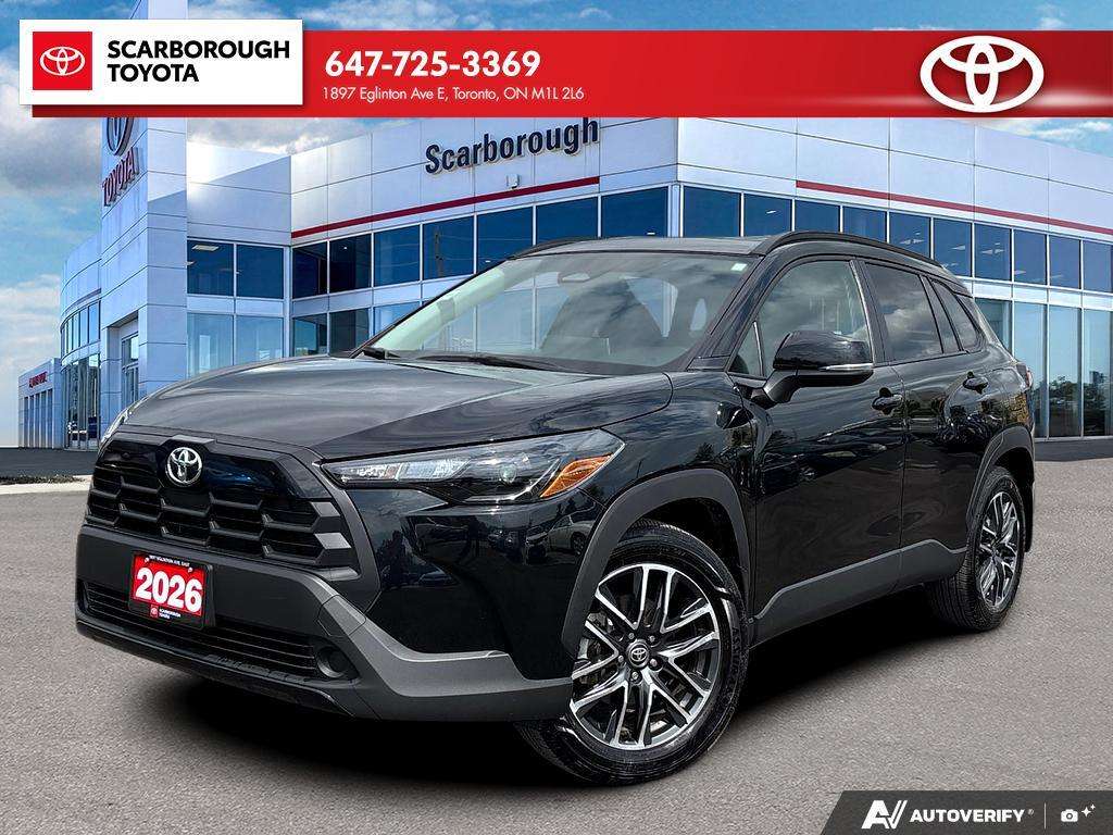 Black 2026 Toyota Corolla Cross SUV / Crossover All-Wheel Drive Automatic