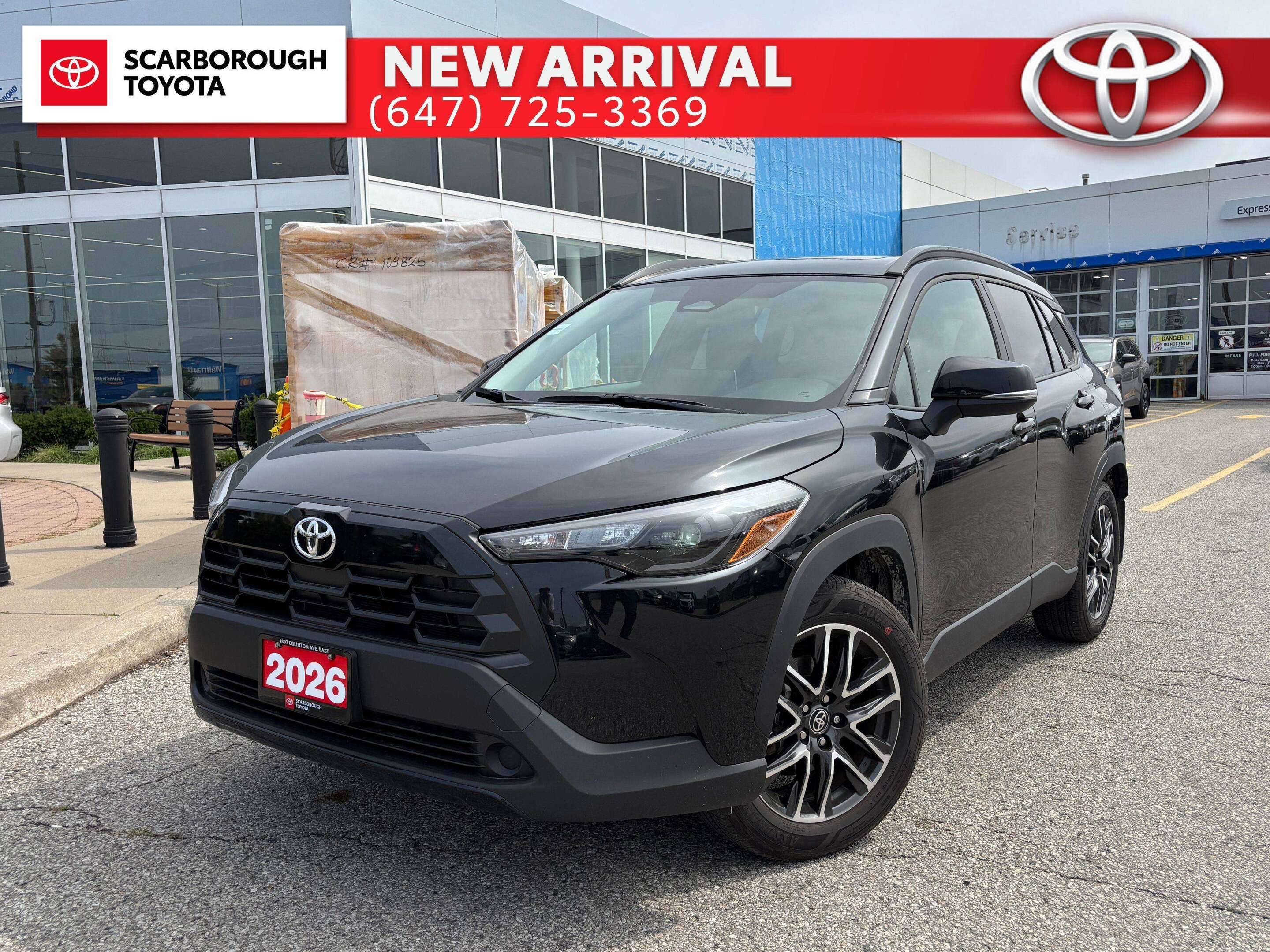 Black 2026 Toyota Corolla Cross SUV / Crossover All-Wheel Drive Automatic