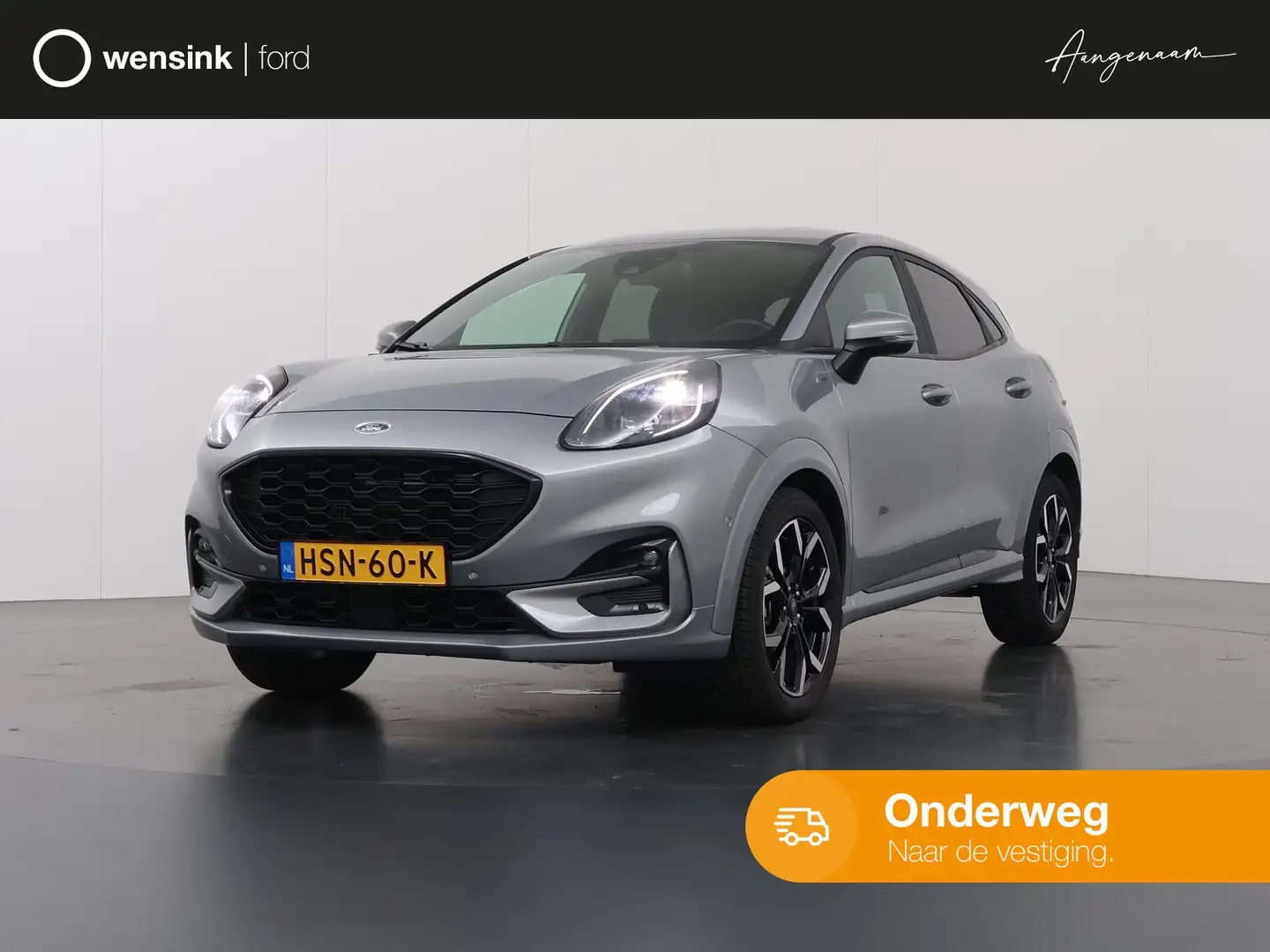 Ford Puma 1.0 EcoBoost Hybrid ST-Line X | Navigatiesysteem | Gris - 1