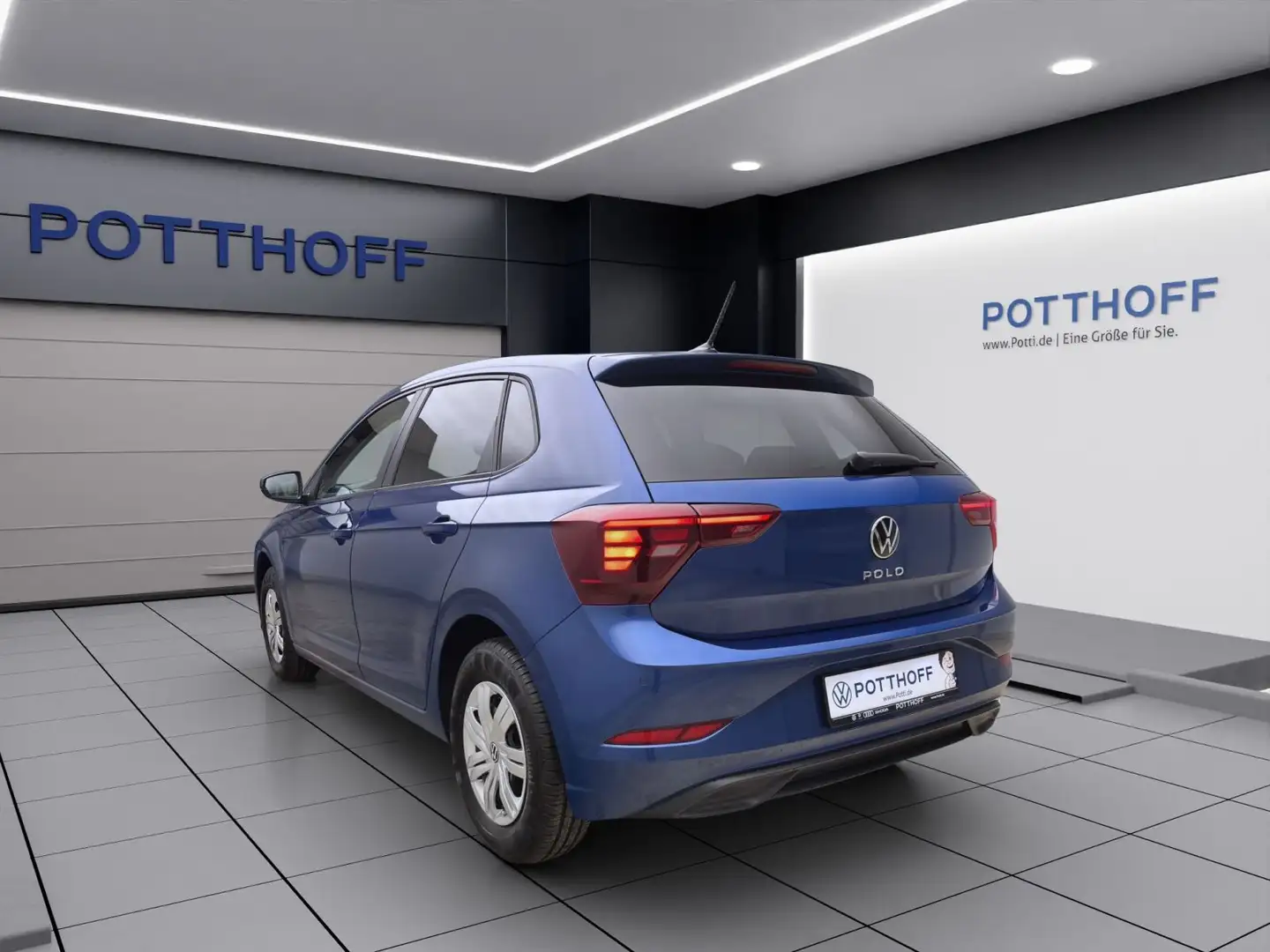 Volkswagen Polo 1.0 MPI PDC LED KLIMA DAB+ BLUETOOTH Blau - 2