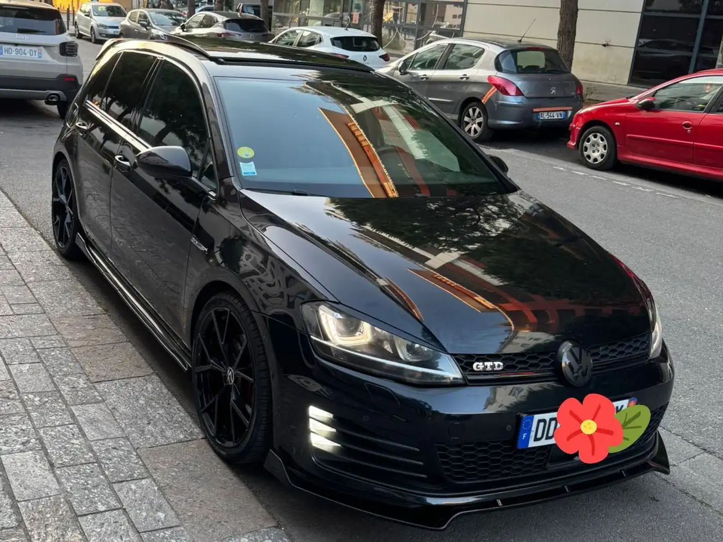 Volkswagen Golf Golf 2.0 TDI 184 gtd Noir - 1