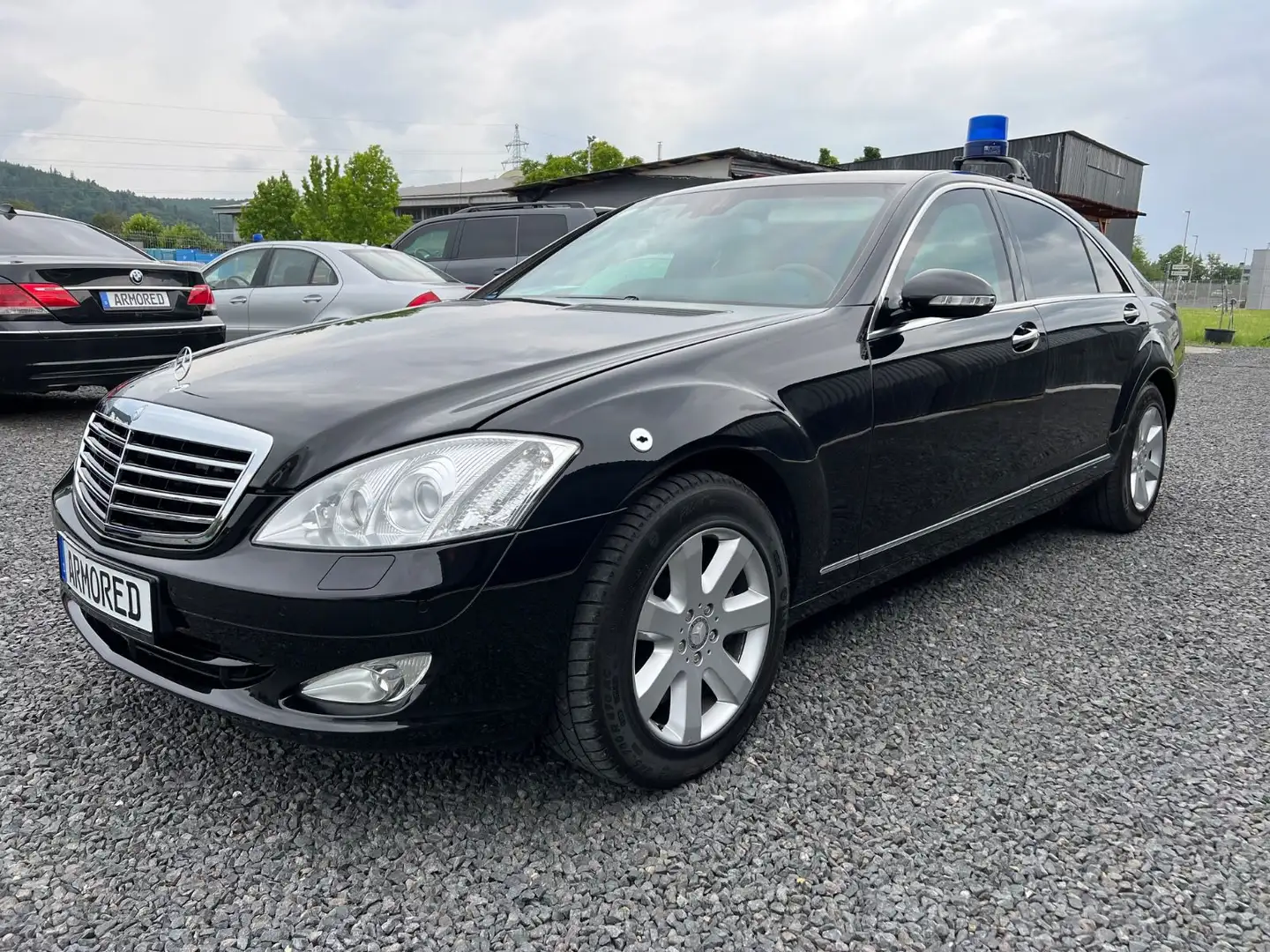 Mercedes-Benz S 420 L*GUARD B7*VR9*ARMORED*WERKSPANZER*ARMOUR* Černá - 1
