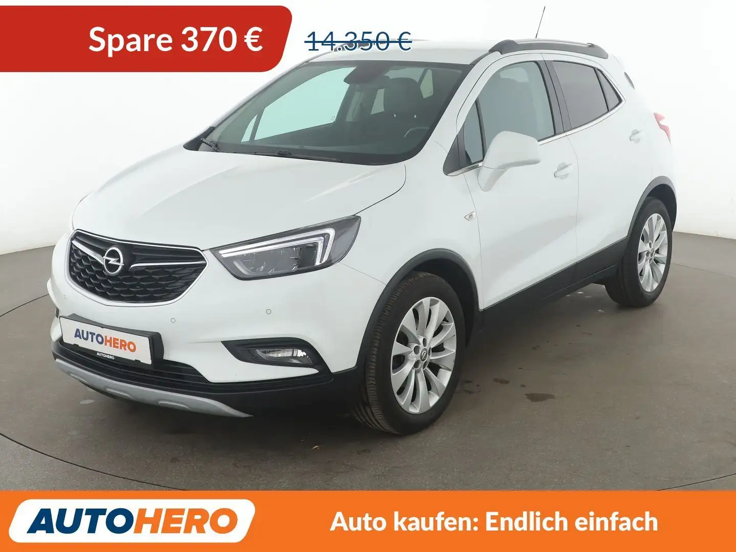 Opel Mokka X 1.4 Turbo Innovation Start/Stop*PDC*SHZ*NAVI* Weiß - 1