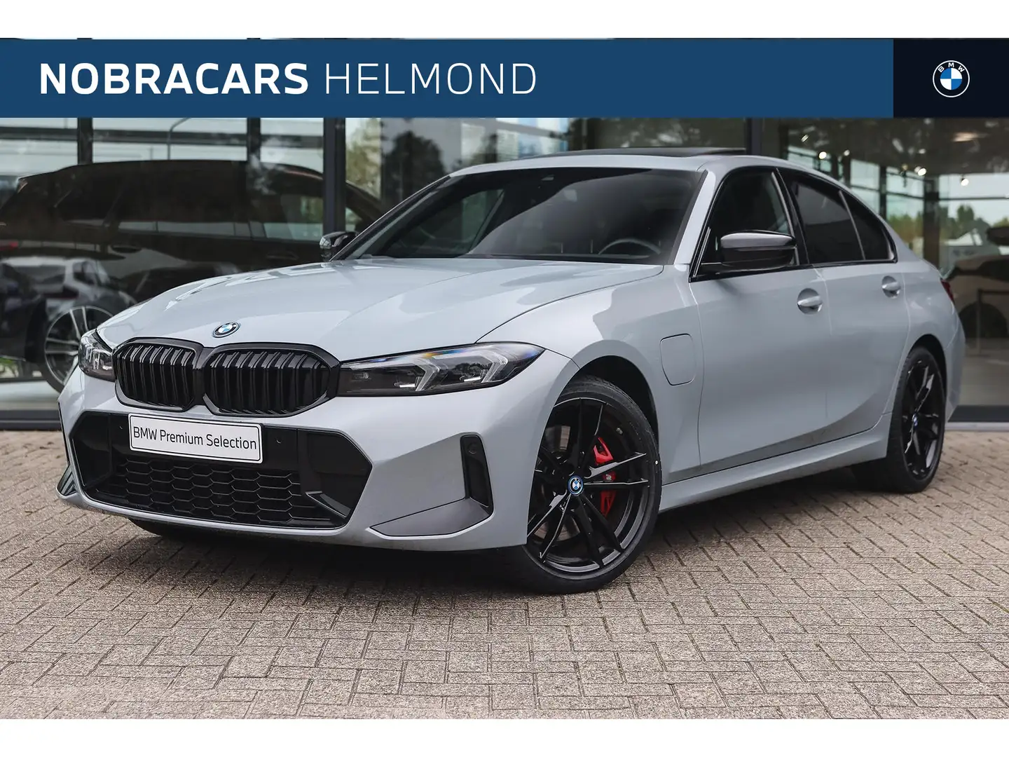 BMW 330 3 Serie 330e M Sport Automaat / Schuif-kanteldak / Grijs - 1