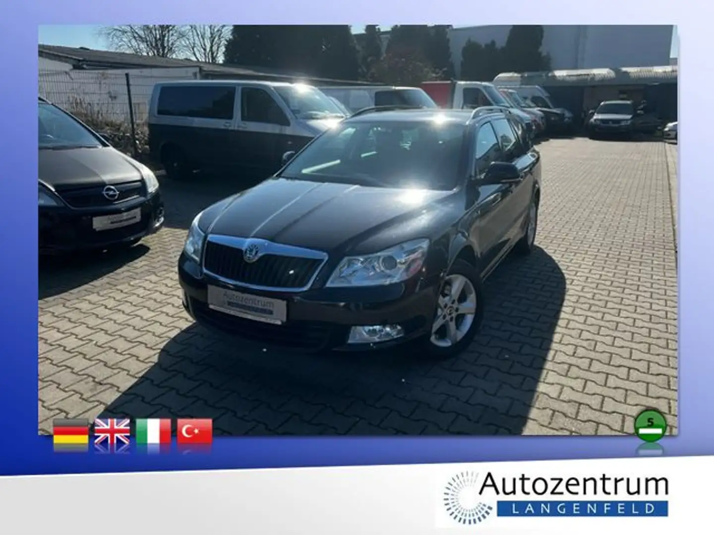 Skoda Octavia II Combi 1.2 TSI DSG *KLIMAAUTOMATIK* Schwarz - 1