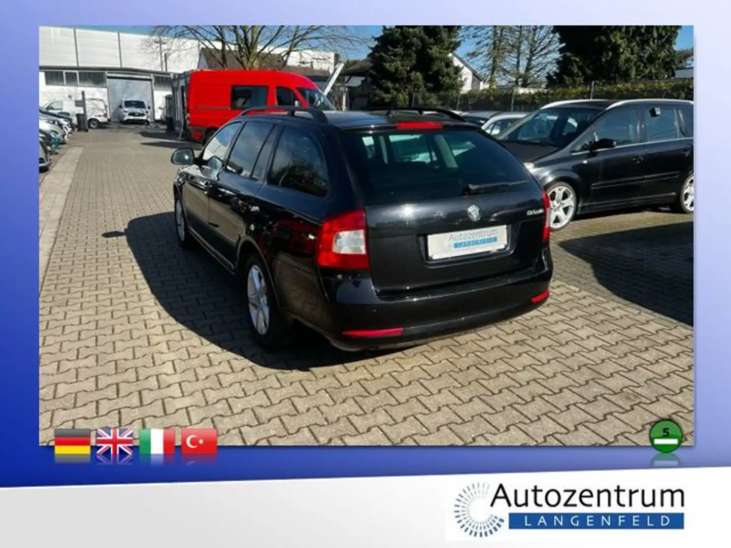 Skoda Octavia II Combi 1.2 TSI DSG *KLIMAAUTOMATIK* Schwarz - 2