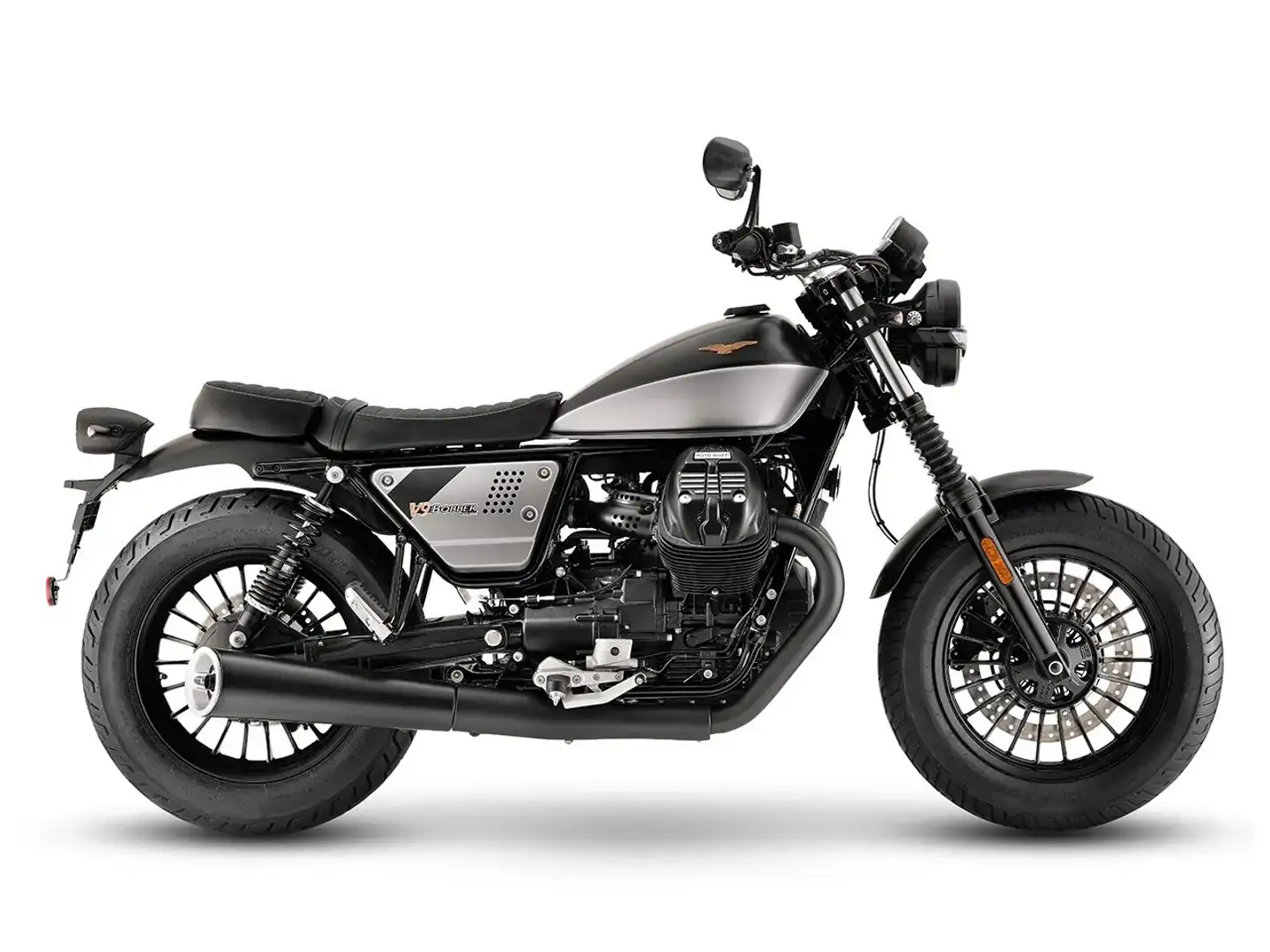 Moto Guzzi V9 BOBBER E5 SPECIAL EDITION Noir - 1